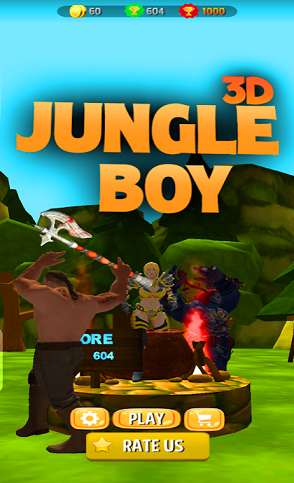 Full version of Android 4.1 apk Jungle Boy 3D for tablet and phone.