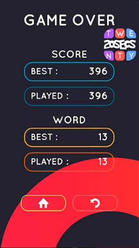 Full version of Android apk app 20 Seconds Word Puzzle Game for tablet and phone.