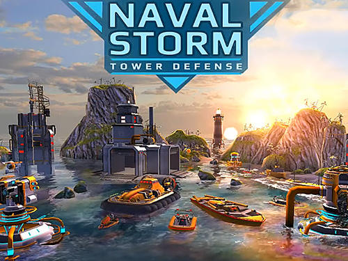 Download Naval storm TD iPhone Strategy game free.