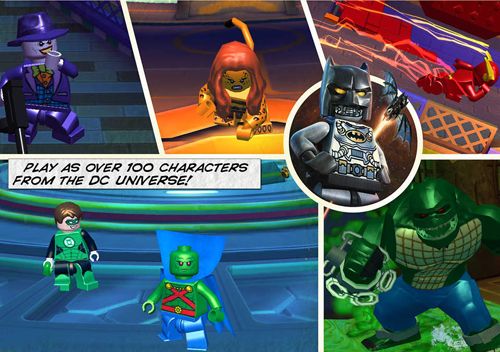 Gameplay screenshots of the LEGO Batman: Beyond Gotham for iPad, iPhone or iPod.
