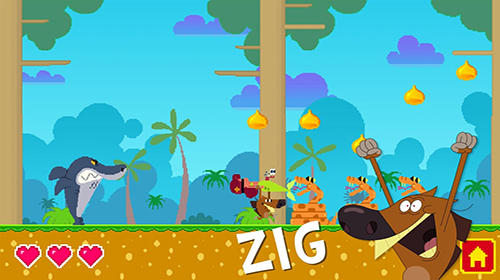 Free Zig and Sharko - download for iPhone, iPad and iPod.