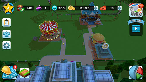 Free Roller coaster: Tycoon touch - download for iPhone, iPad and iPod.