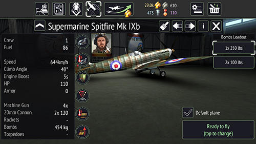 Free Warplanes: WW2 dogfight - download for iPhone, iPad and iPod.