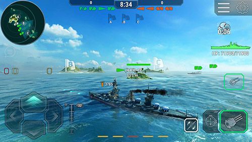 Free Warships universe: Naval battle - download for iPhone, iPad and iPod.