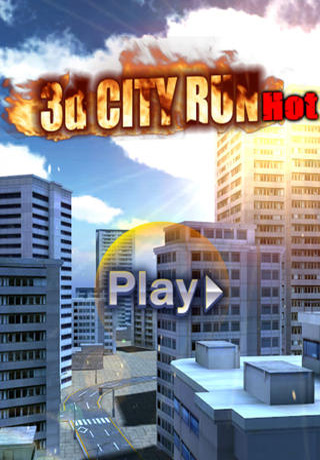Game 3D City Run Hot for iPhone free download.
