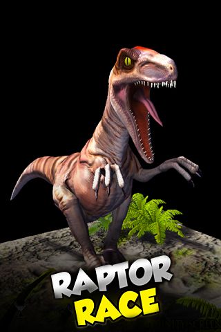 Game 3D Dino raptor race for iPhone free download.