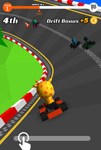 Free Go kart run - download for iPhone, iPad and iPod.