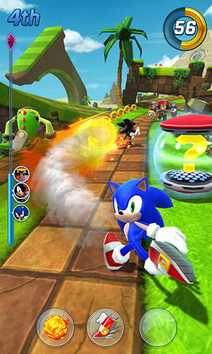 Free Sonic forces: Speed battle - download for iPhone, iPad and iPod.