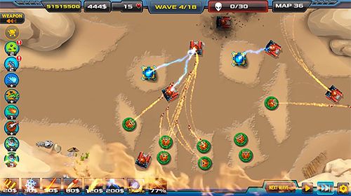Free Tower defense: Alien war TD 2 - download for iPhone, iPad and iPod.