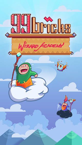Game 99 Bricks: Wizard academy for iPhone free download.