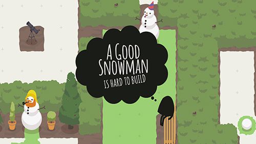 Download A good snowman is hard to build iOS 5.1 game free.