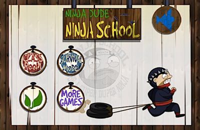 Game A Ninja Dude: Ninja School for iPhone free download.
