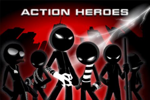 Game Action heroes 9 in 1 for iPhone free download.