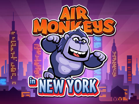 Game Air monkeys in New York for iPhone free download.