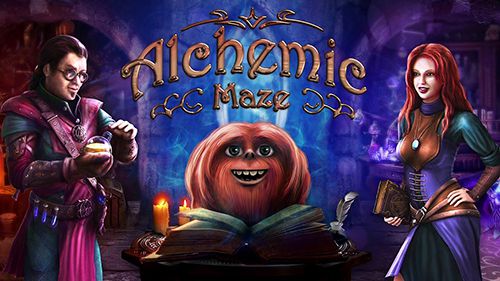 Download Alchemic maze iPhone Logic game free.