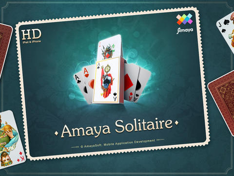 Game Amaya Solitaire: Spider, Klondike, Free Cell for iPhone free download.