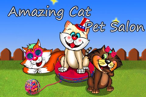 Game Amazing cat: Pet salon for iPhone free download.