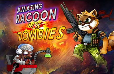 Game Amazing raccoon vs zombies for iPhone free download.