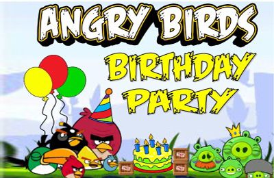 Game Angry Birds HD: Birdday Party for iPhone free download.