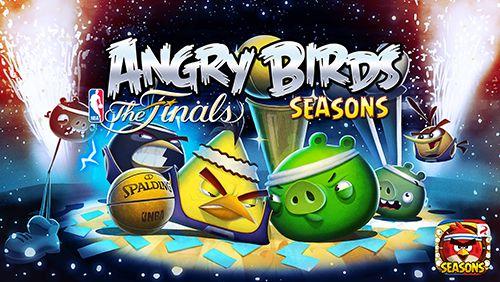 Game Angry birds: NBA the finals for iPhone free download.