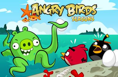 Download Angry Birds Seasons: Water adventures iPhone Logic game free.