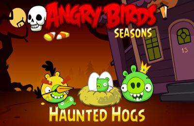 Game Angry Birds Seasons: Haunted hogs for iPhone free download.