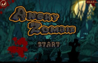 Game Angry Zombie for iPhone free download.