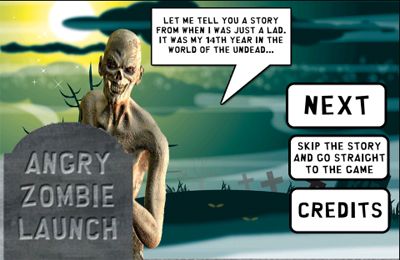 Game Angry Zombie Launch for iPhone free download.