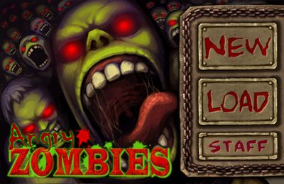 Game Angry Zombies for iPhone free download.