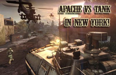 Game Apache vs Tank in New York! (Air Forces vs Ground Forces!) for iPhone free download.