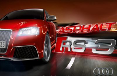 Download Asphalt Audi RS 3 iPhone Online game free.