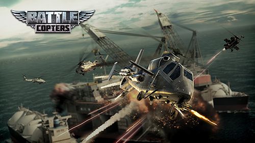 Download Battle copters iPhone Shooter game free.