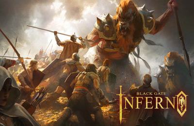 Game Black Gate: Inferno for iPhone free download.