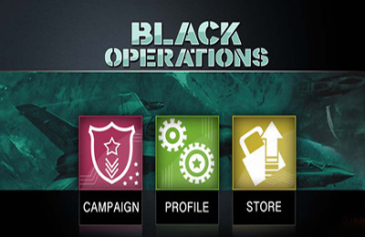 Game Black Operations for iPhone free download.