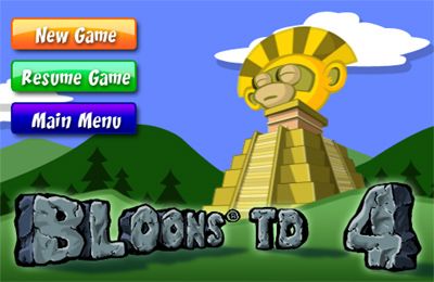 Game Bloons TD 4 for iPhone free download.