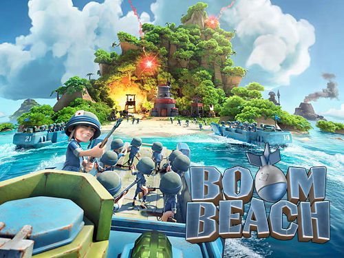Game Boom beach for iPhone free download.