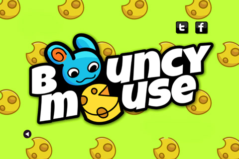 Download Bouncy mouse iOS 4.0 game free.