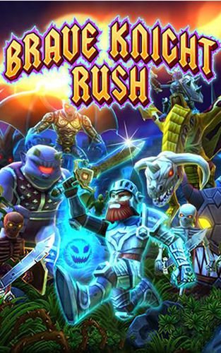 Download Brave knight rush iPhone 3D game free.
