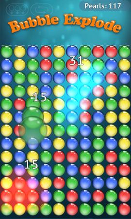 Game Bubble Explode for iPhone free download.