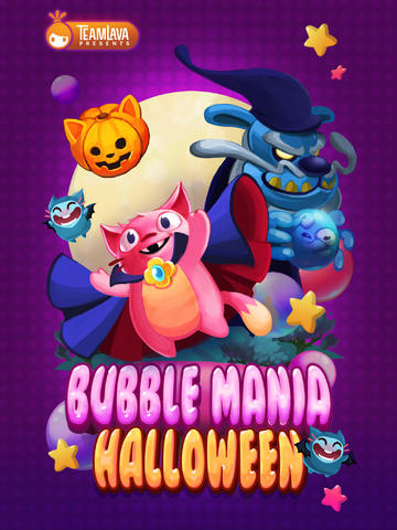 Game Bubble Mania: Halloween for iPhone free download.