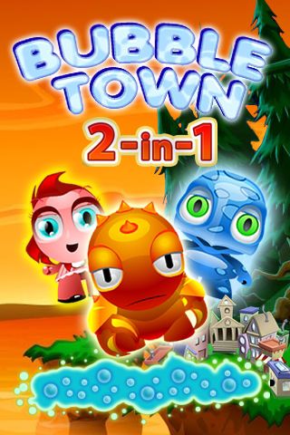 Game Bubble town 2 in 1 for iPhone free download.