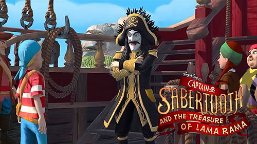 Game Captain Sabertooth and the treasure of Lama Rama for iPhone free download.