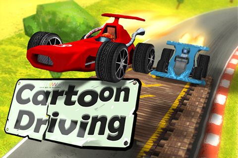 Download Cartoon driving iPhone Racing game free.