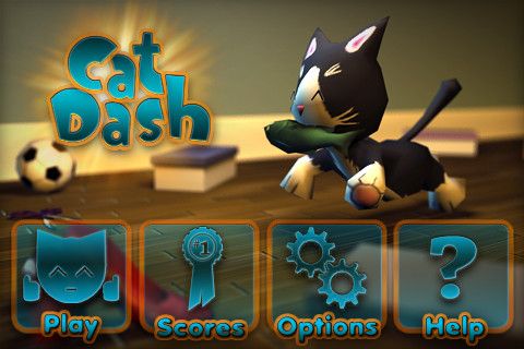 Game Cat Dash for iPhone free download.