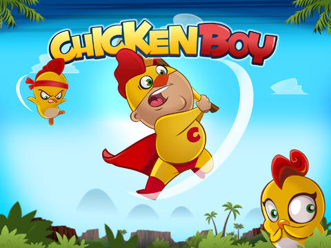 Game Chicken Boy for iPhone free download.