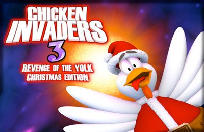 Game Chicken Invaders 3 Revenge of the Yolk Christmas Edition for iPhone free download.