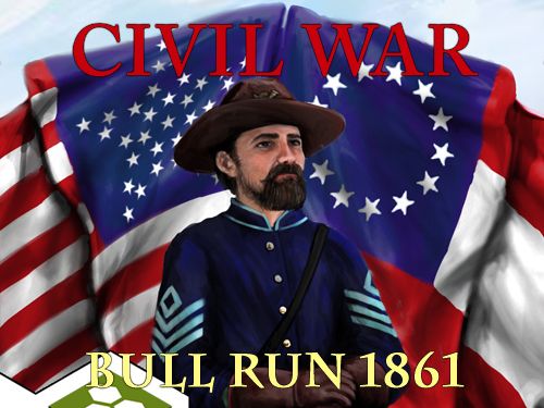 Game Civil war: Bull Run 1861 for iPhone free download.