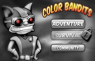 Download Color Bandits iPhone Arcade game free.