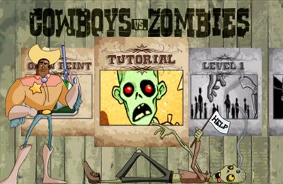 Game Cowboys vs. Zombies for iPhone free download.