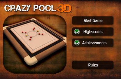 Game Crazy Pool 3D for iPhone free download.